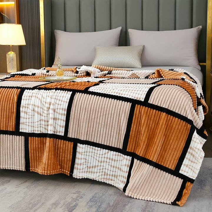 Decorative Fleece Throw Blanket