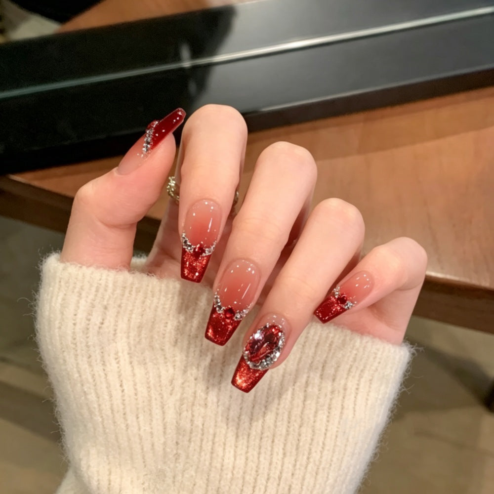 Luxury Glittering Press-On Nail Set Stornfield