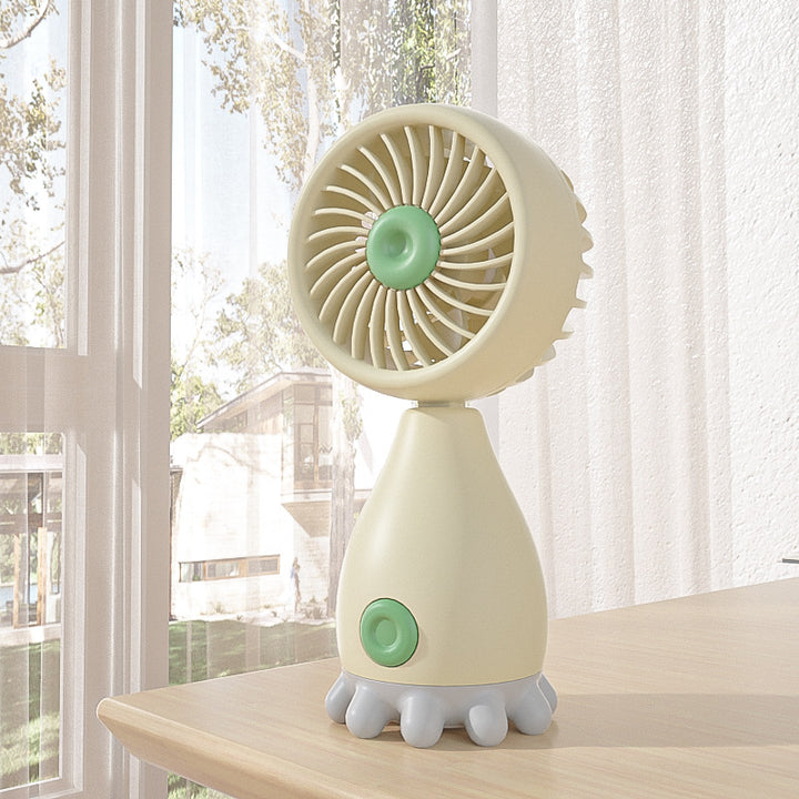 Unisex Handheld Fan with Flexible Tilt Angle Stornfield
