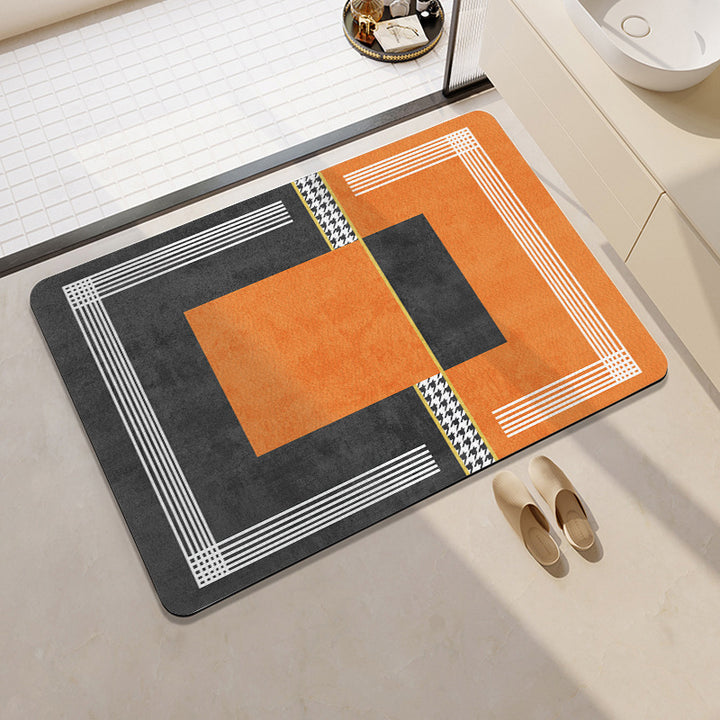 Playful Fruit-Themed Bath Mat Stornfield