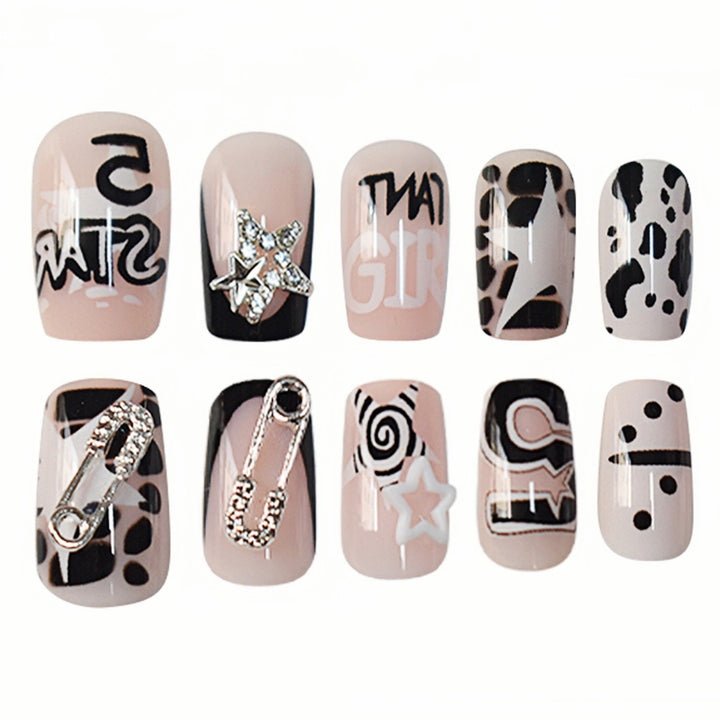 Artistic Statement Press-On Nail Extensions Stornfield