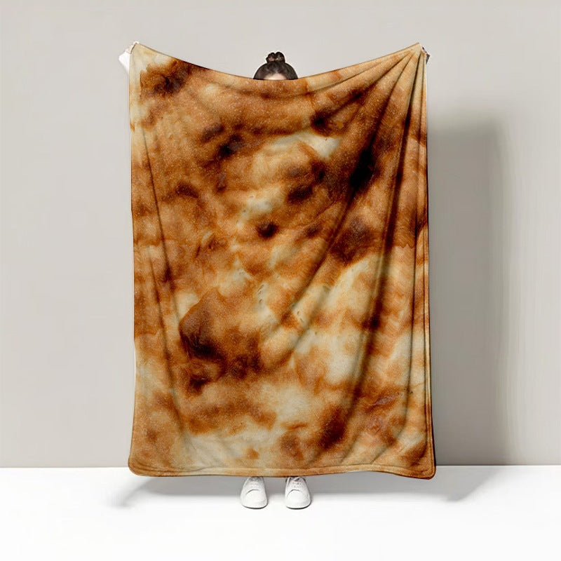 Fun Tortilla-Designed Fleece Blanket