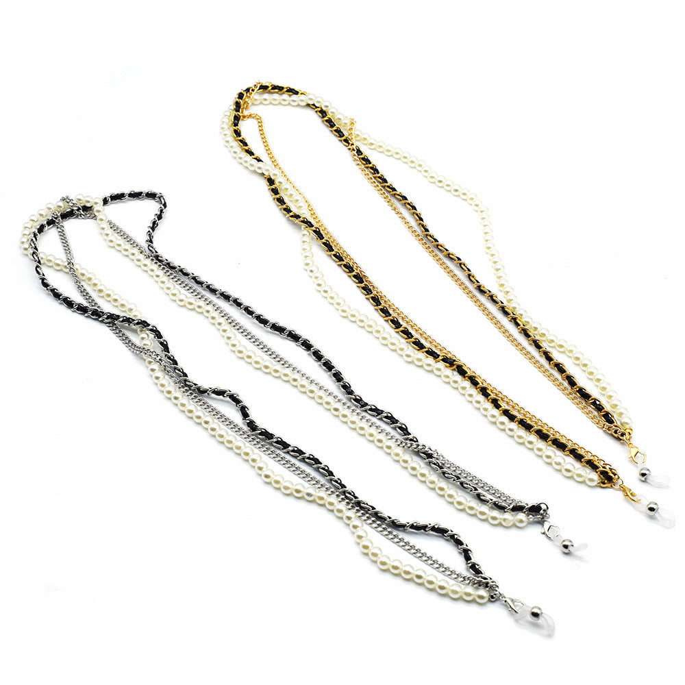 Elegant Multi-Strand Beaded Eyewear Chain Stornfield