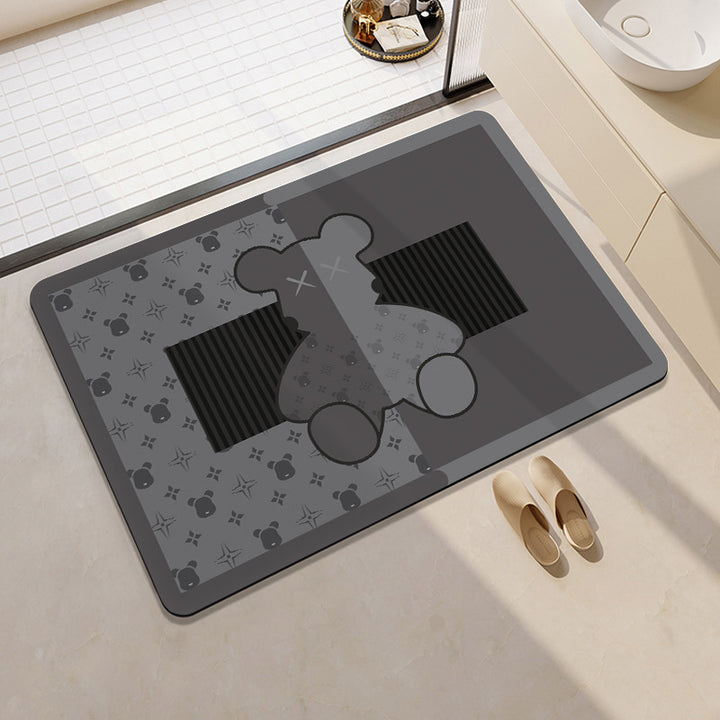 Cute Cartoon-Themed Bath Mat Stornfield