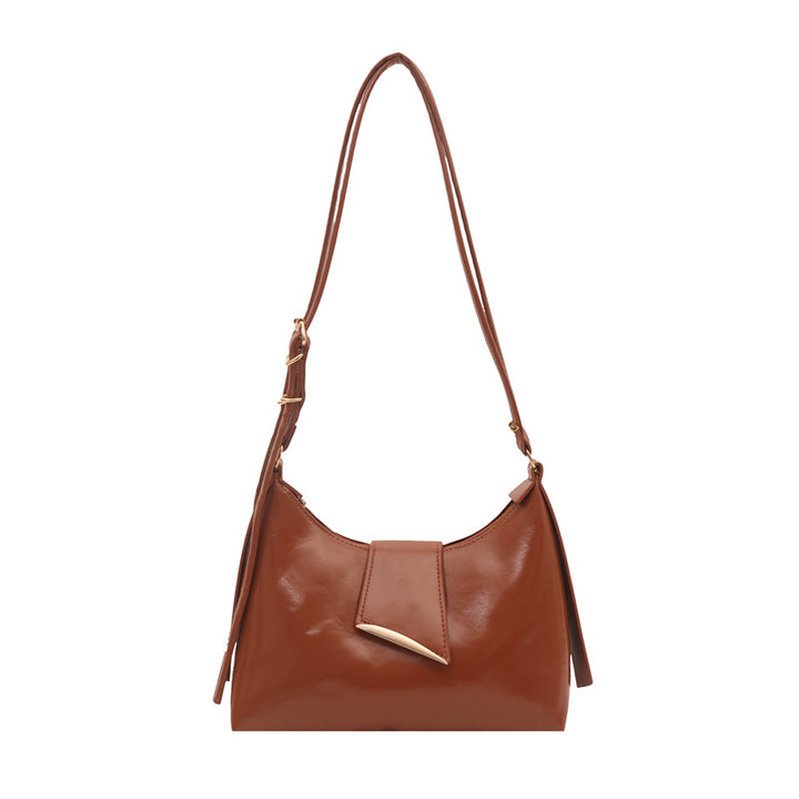 Luxurious Patent Leather Shoulder Bag Stornfield