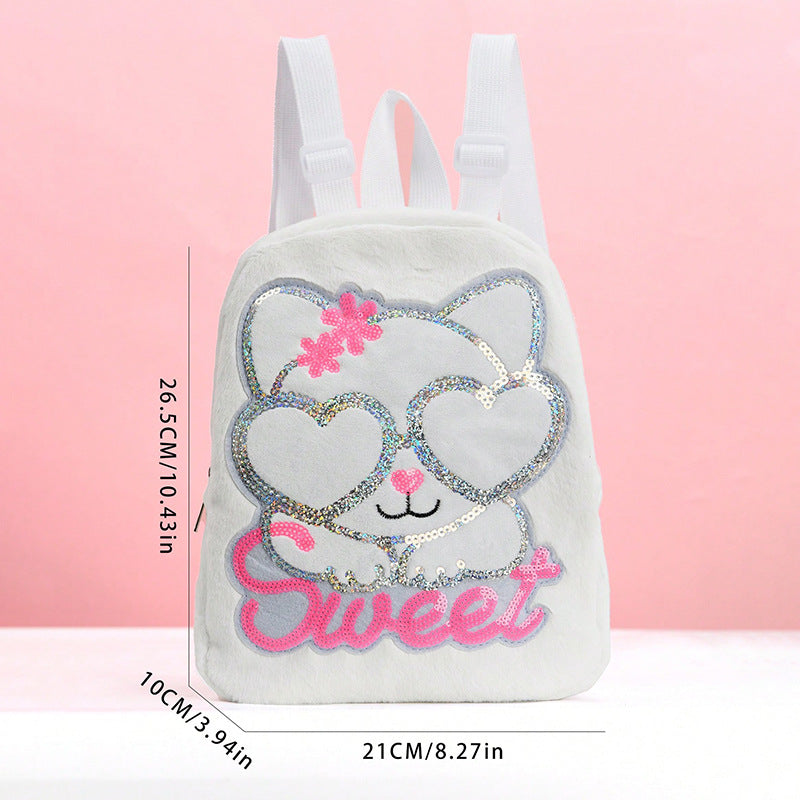 Plush backpack with animal design Stornfield