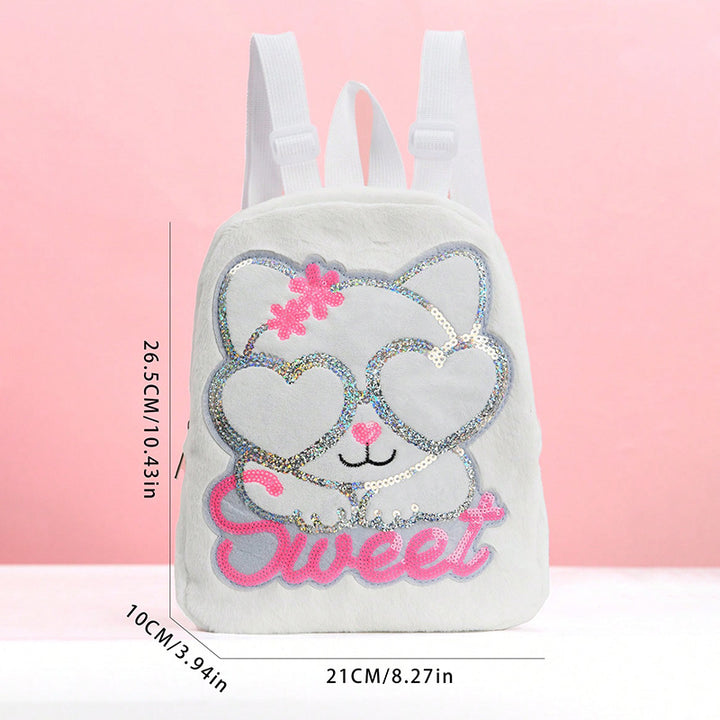 Plush backpack with animal design Stornfield