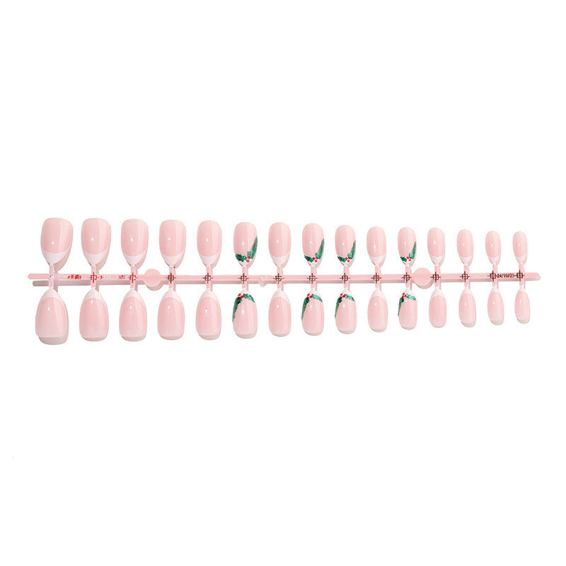 Nail art set with elegant floral accents Stornfield