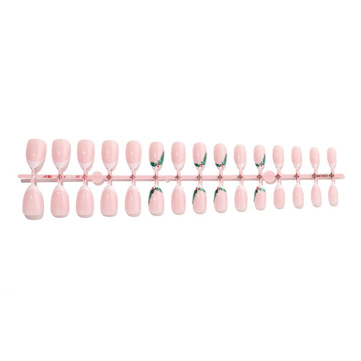 Nail art set with elegant floral accents Stornfield