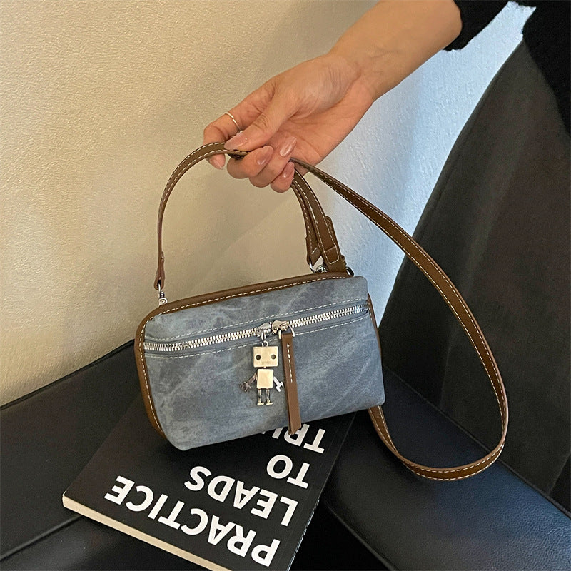 Compact Multi-Pocket Clutch Bag