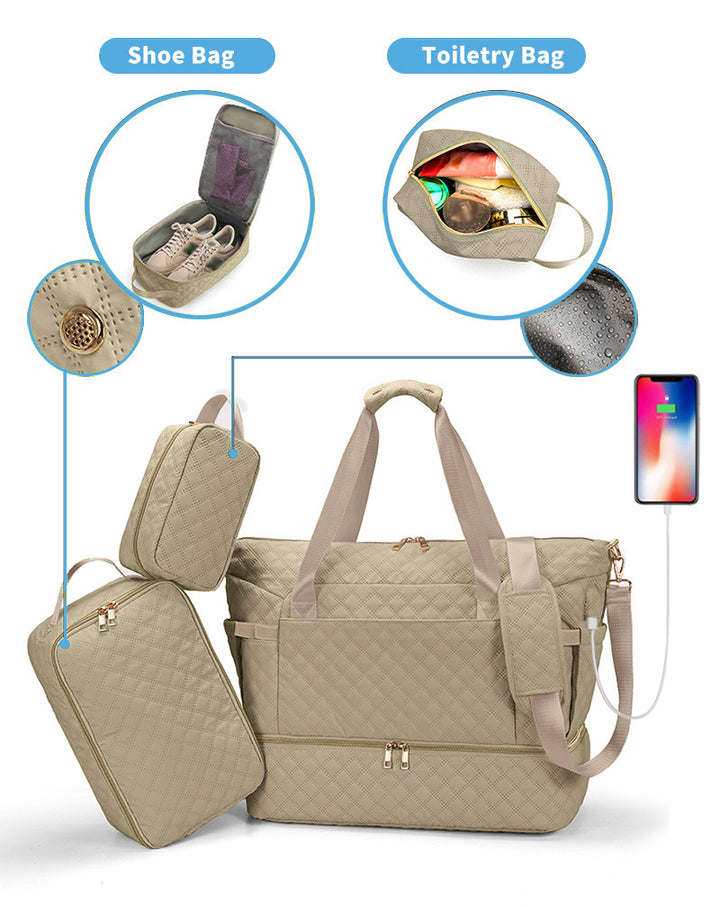 Quilted Weekender Bag Stornfield