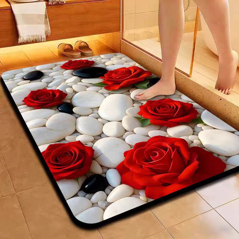 Artistic Decorative Bath Rug