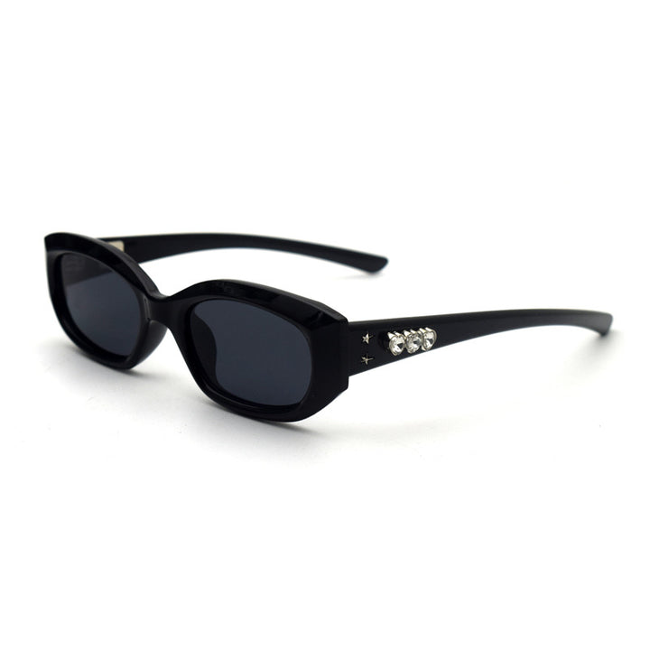 Trendy Cat-Eye Sunglasses with Adorable Teddy Bear Accent Stornfield