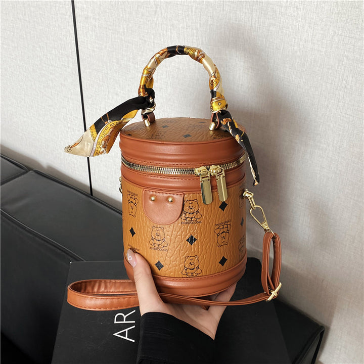 Decorative Round Handbag
