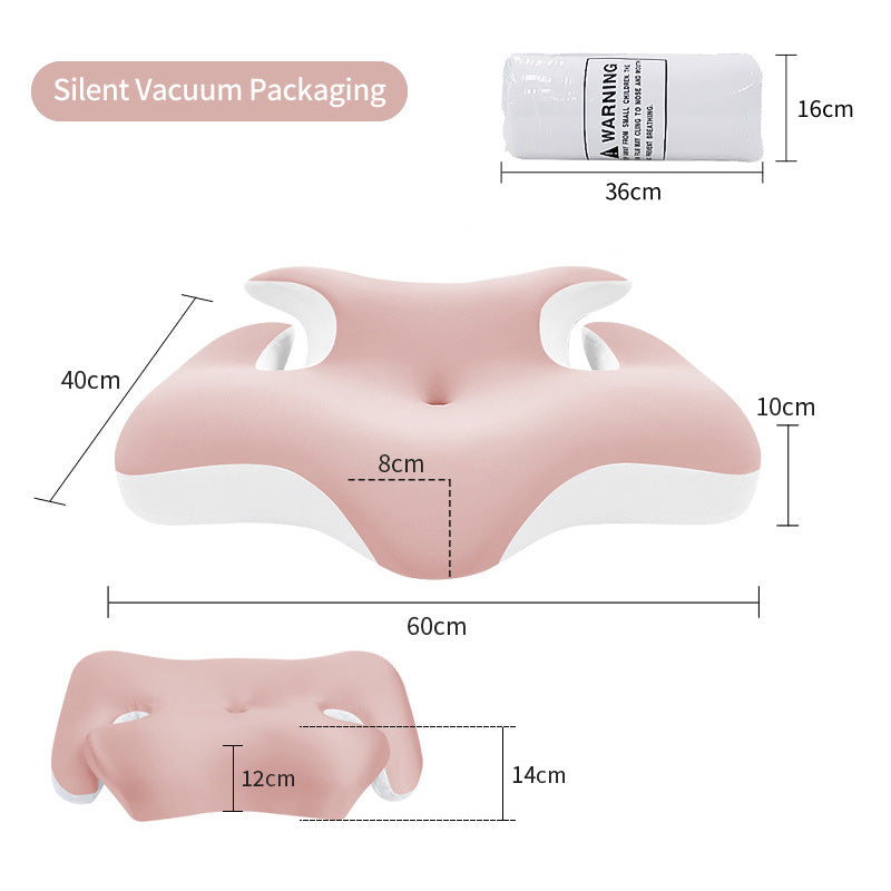 Ergonomic Neck And Shoulder Sleep Pillow With Cooling Gel Surface Stornfield
