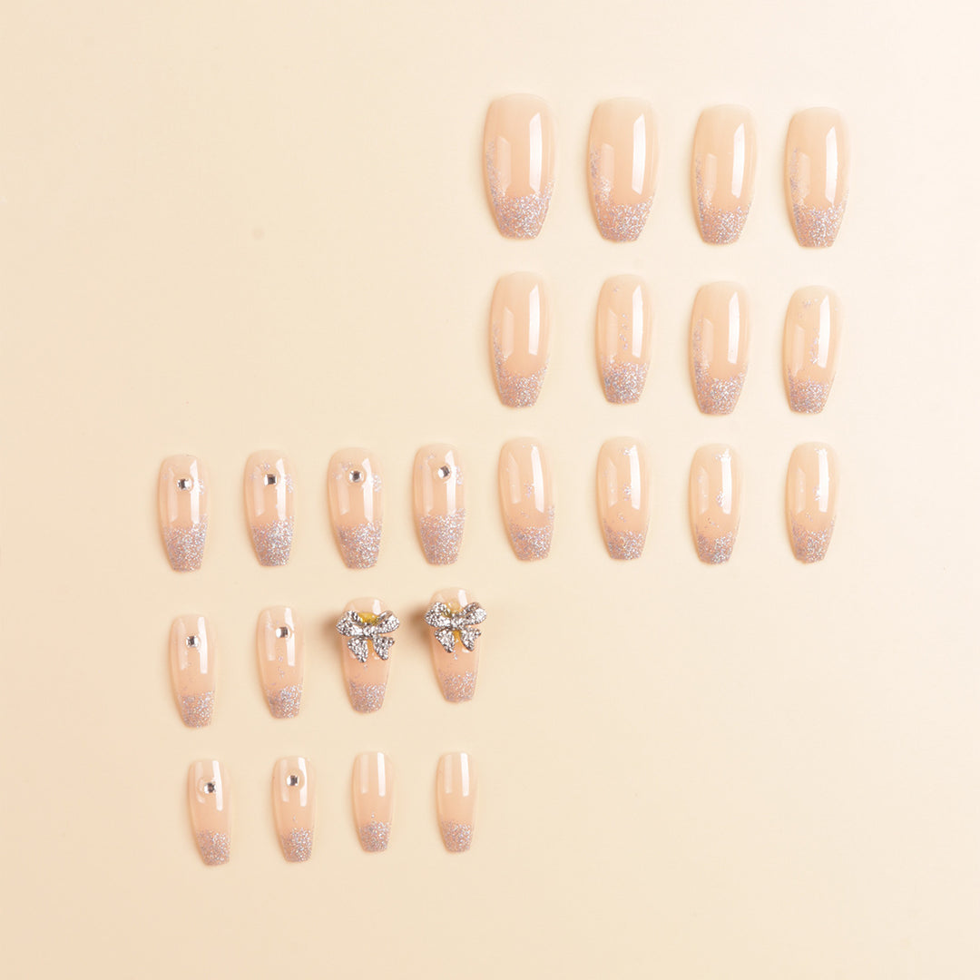 Sparkling Glitter Press-On Nail Tips Stornfield