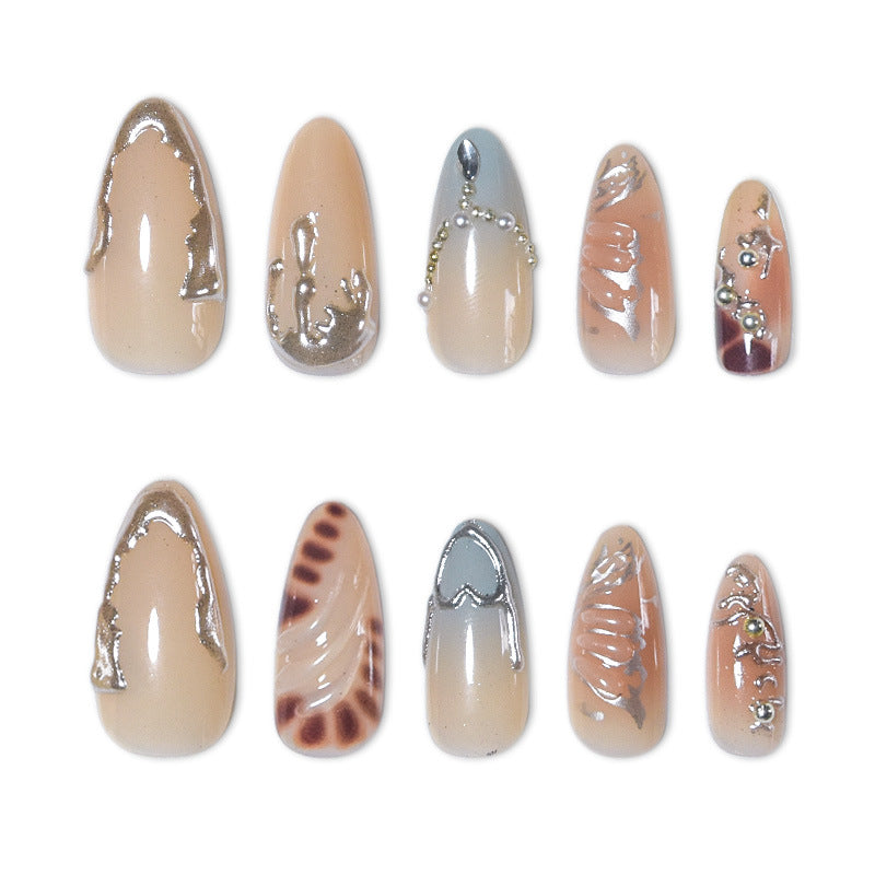 Elegant Stiletto Nail Art Extensions Stornfield