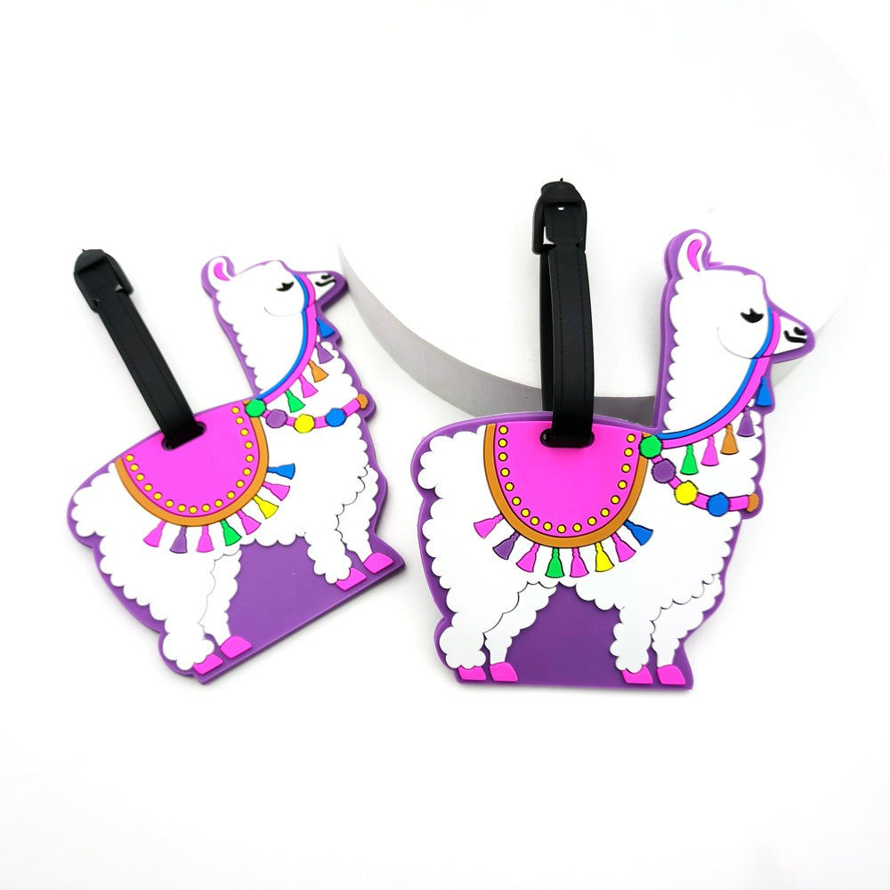 Whimsical Llama Luggage Tag Stornfield