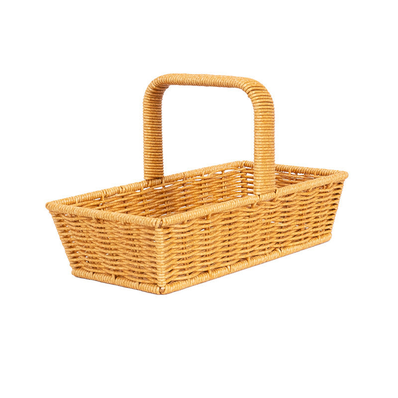 Handcrafted Wicker Storage Caddy Stornfield