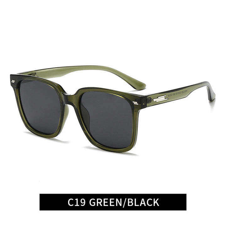 Women's fashionable square sunglasses with UV protection and flexible frame Stornfield