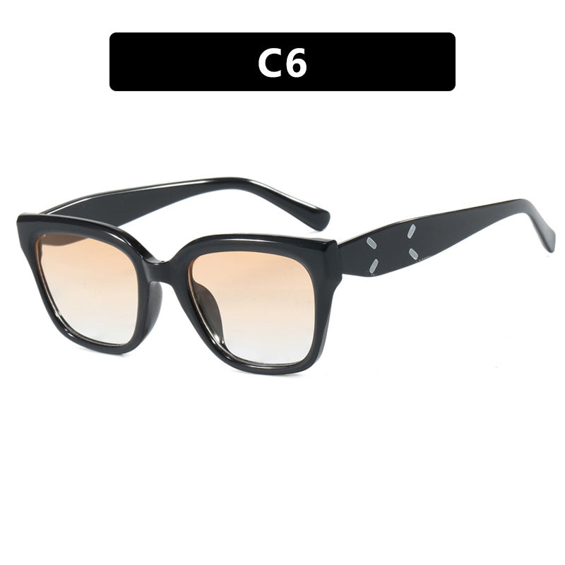 Women's fashionable square sunglasses with UV protection and elegant plastic frame Stornfield