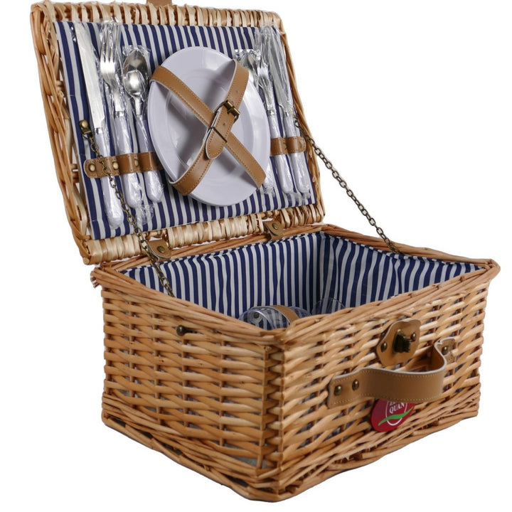 Women’s picnic basket with integrated dish set Stornfield
