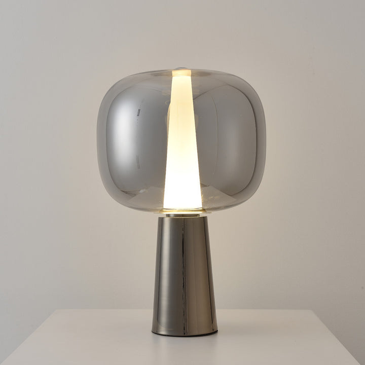 Modern Minimalist Floor Lamp with Transparent Base