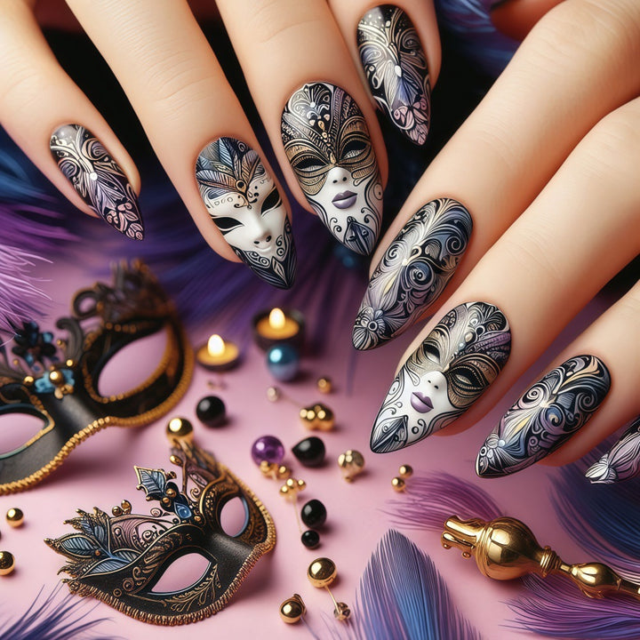 Creatively designed nail art Stornfield