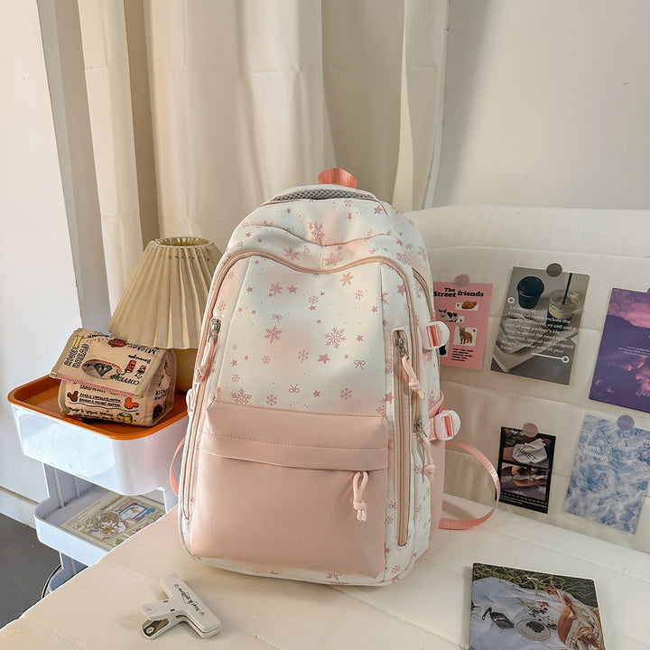 Multifunctional backpack with playful design and ergonomic padding Stornfield