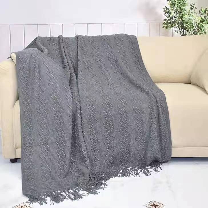 Home Decorative Knit Throw Blanket