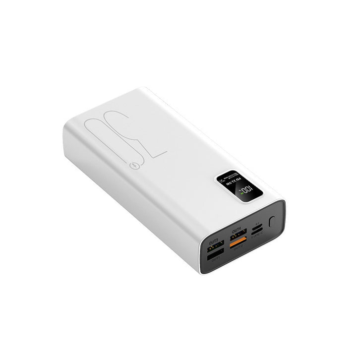 High-performance power bank with integrated fast charging function and LCD display Stornfield