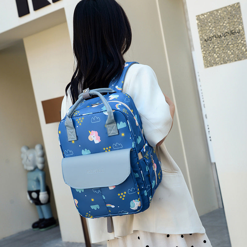 Cat Print Backpack Stornfield