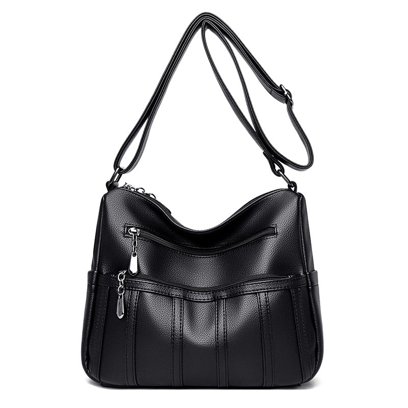 Elegant Textured Shoulder Bag Stornfield
