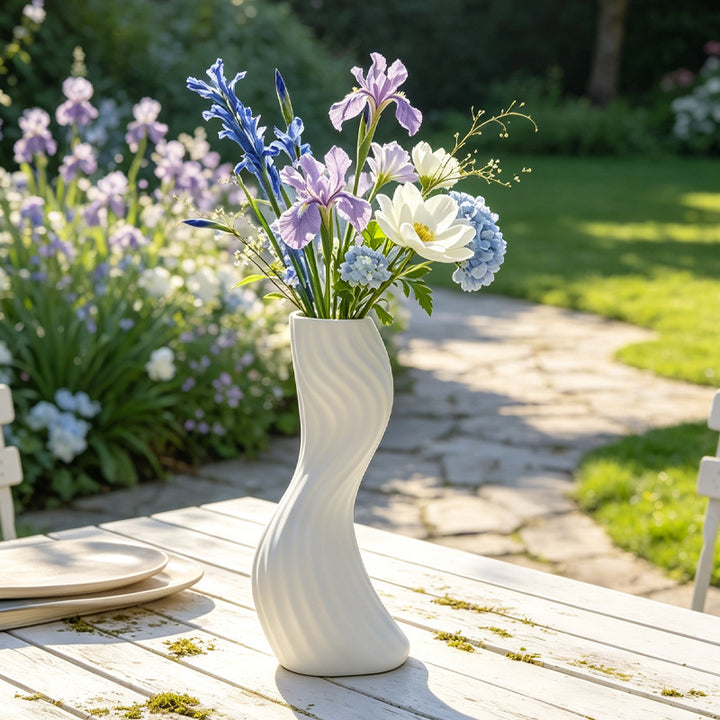 Elegant Twisted Decorative Floor Vase Stornfeild