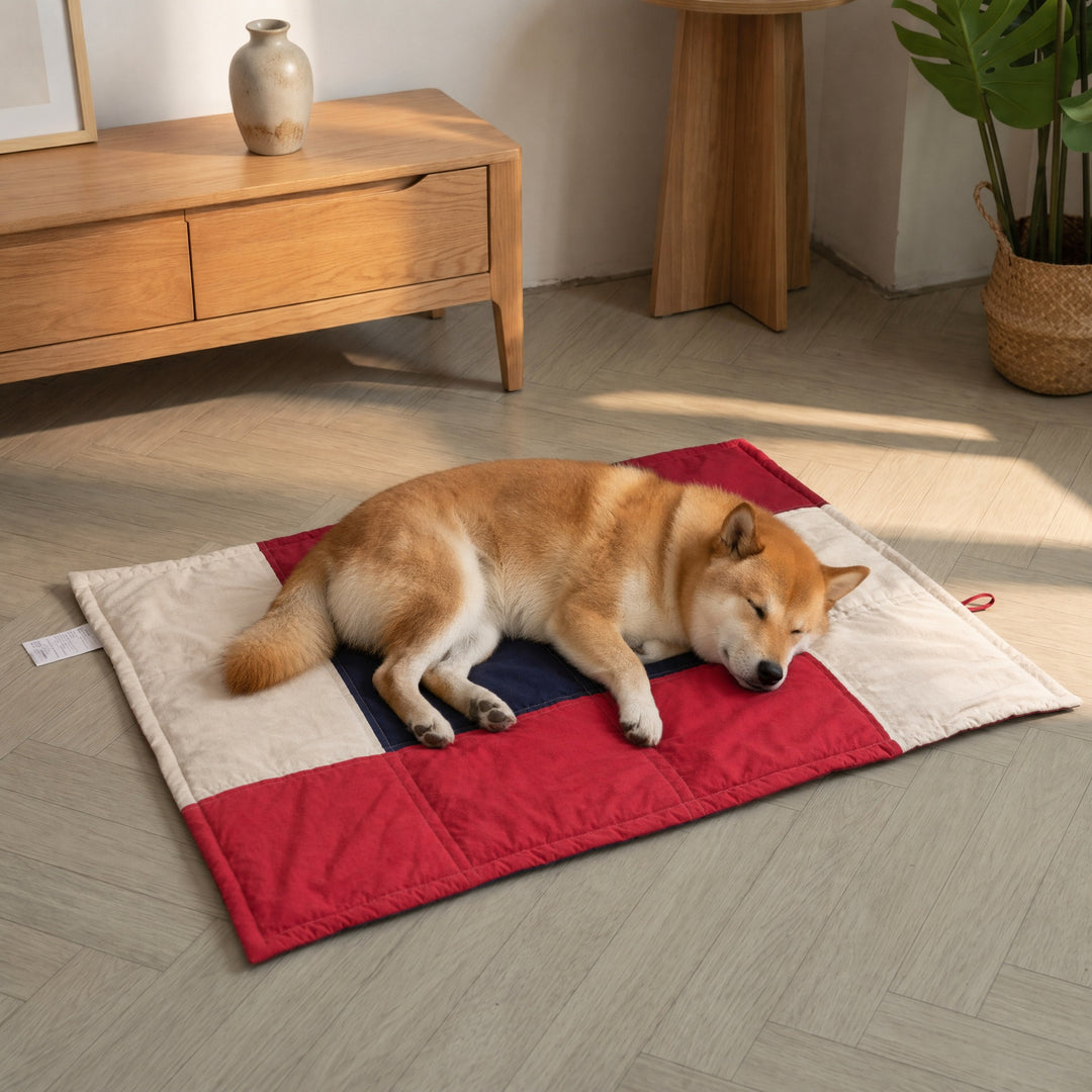 Comfortable Quilted Dog Bed