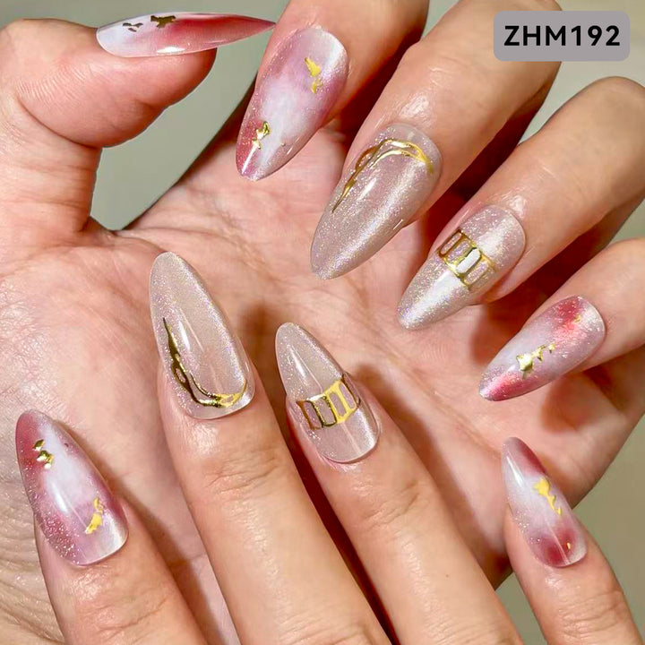 Versatile Nail Art Press-On Set Stornfield