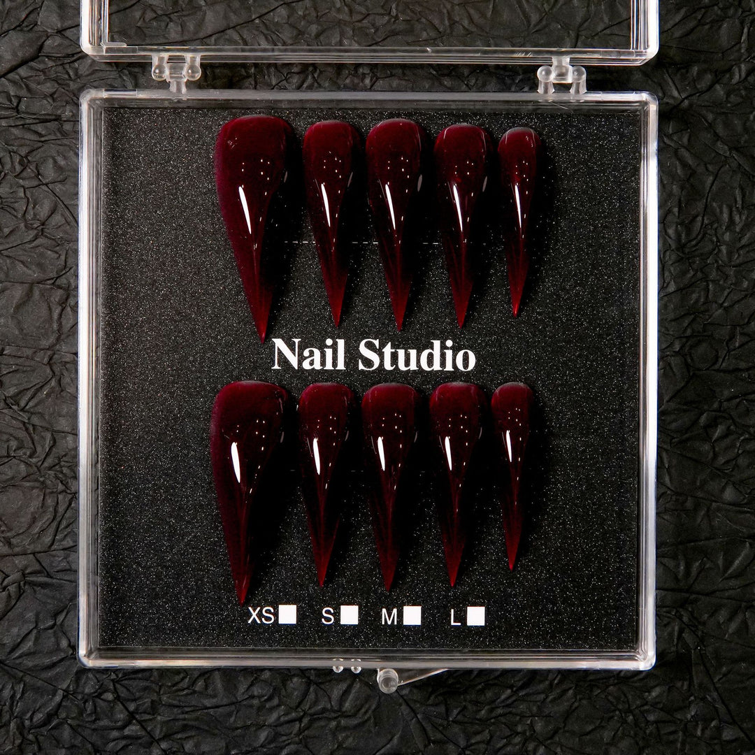Elegant Stiletto Press-On Nails Set
