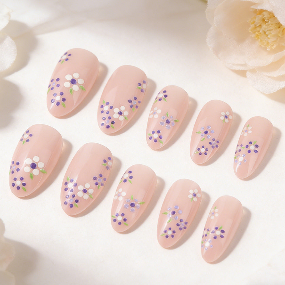 Floral Design Press-On Nail Art Set Stornfield 1787543104