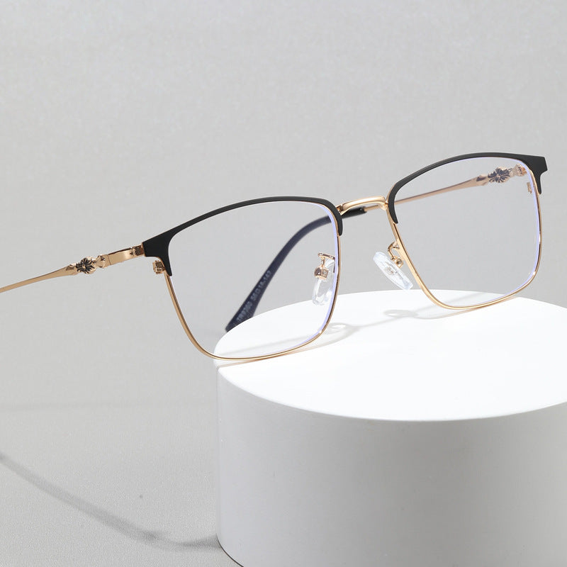 Ladies fashionable square glasses with elegant metal frame Stornfield
