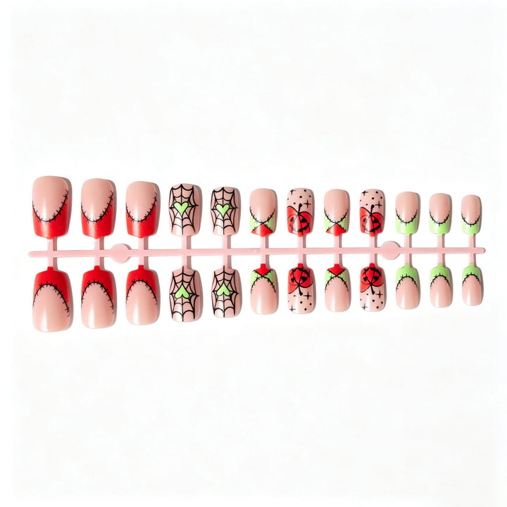 Creative Halloween Nail Art Design Kit