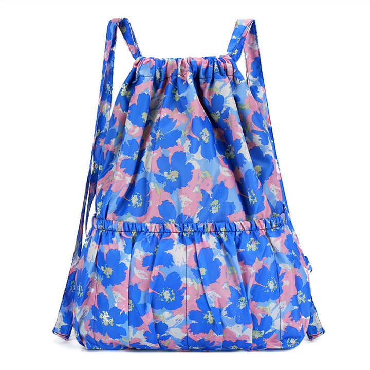Floral Print Drawstring Backpack Stornfield