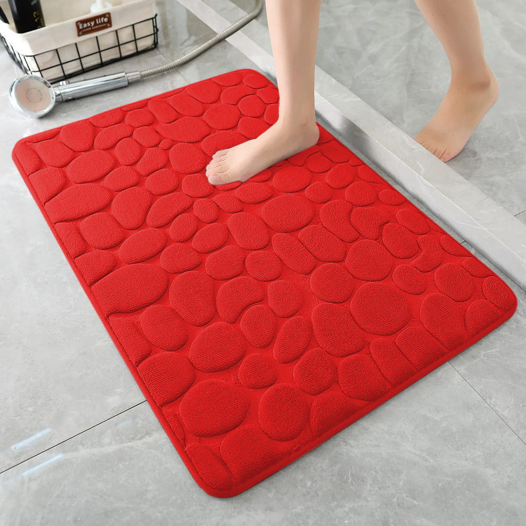 Soft Textured Memory Foam Bath Mat