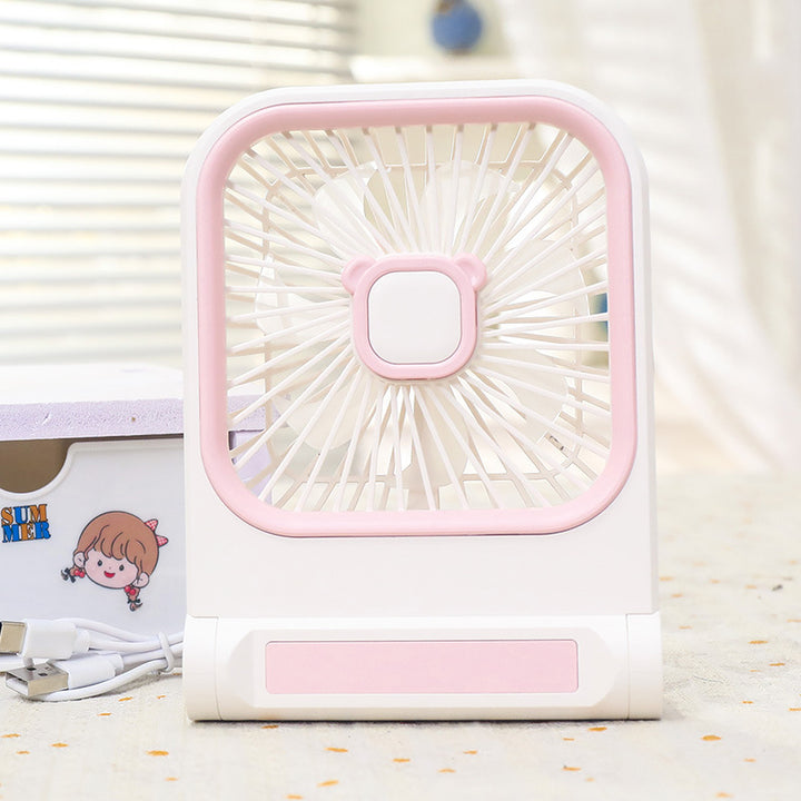 Portable Mini Table Fan with Multifunctional USB Connection Stornfield