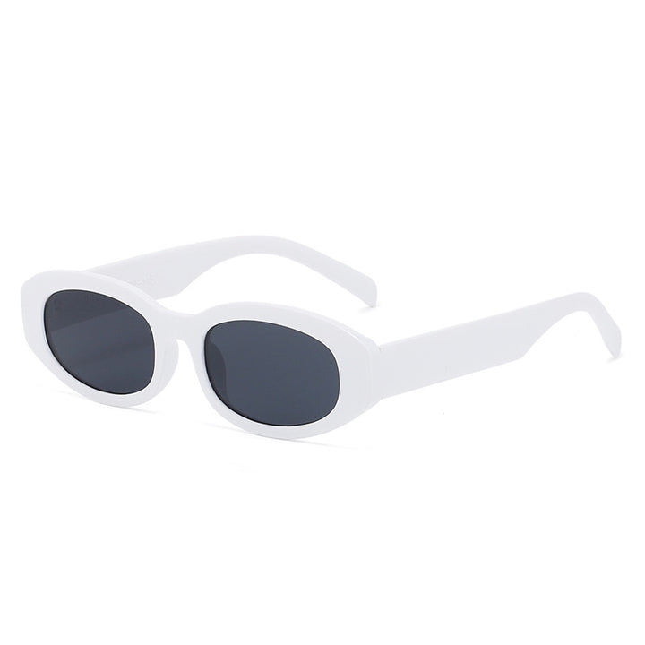 Ladies fashionable sunglasses in minimalist oval design Stornfield