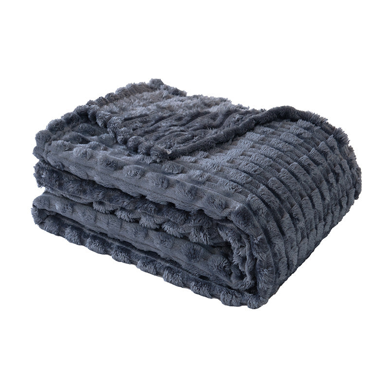 Women's extra warm and luxurious cuddly blanket with textured design Stornfield