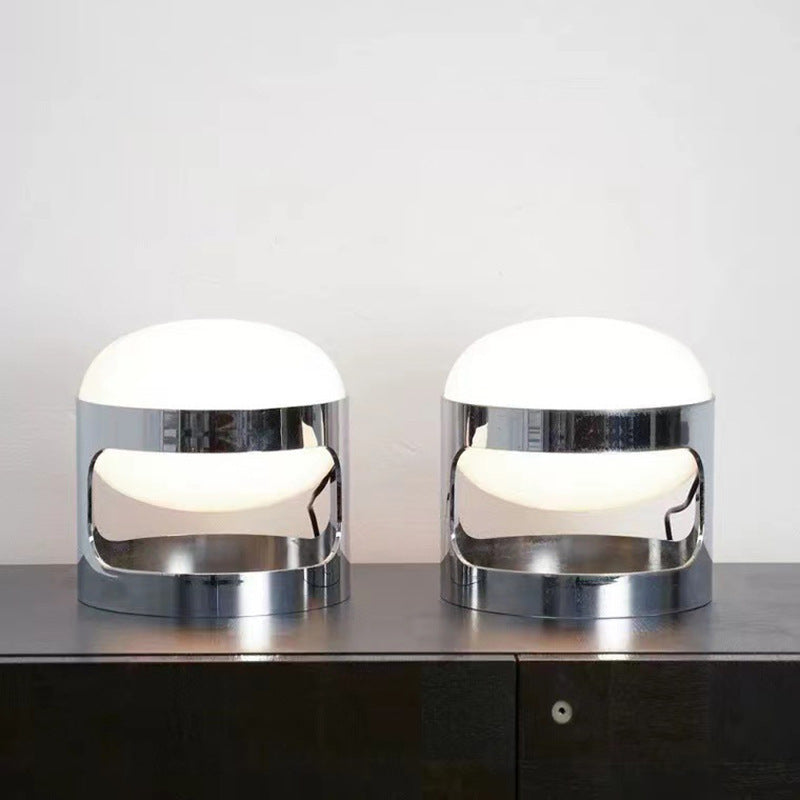 Modern Stylish Table Lamp with Chrome Base
