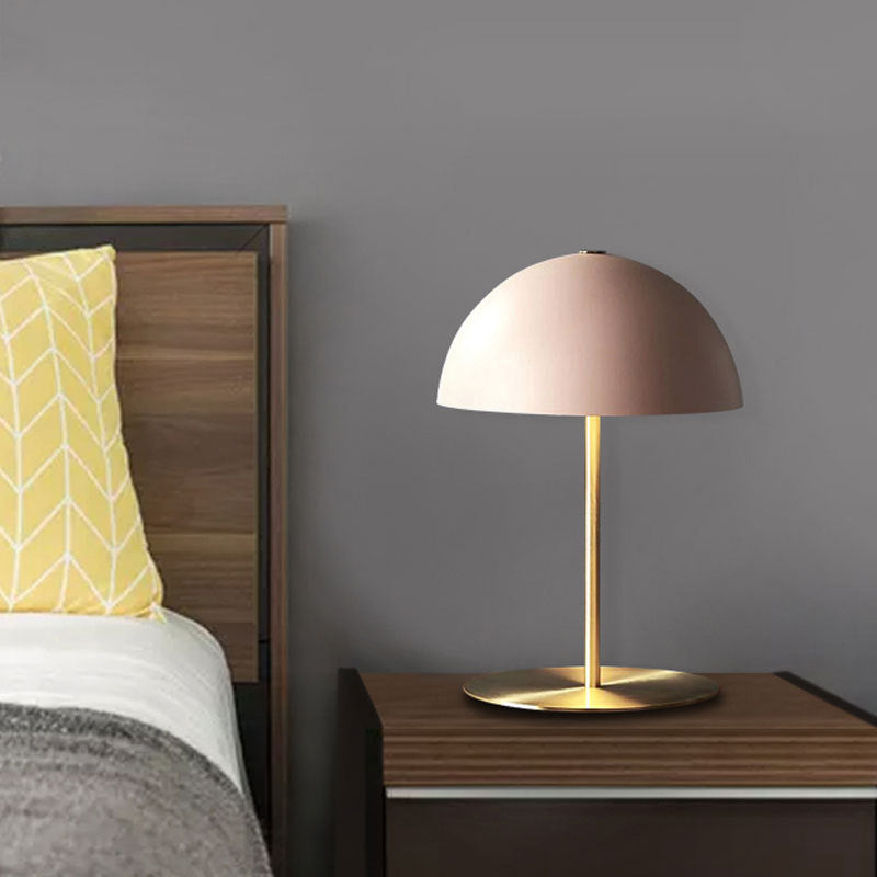 Modern Minimalist Table Lamp with Gold Base