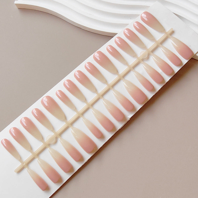 Artificial Nude Fingernails in the Elegant Ombre Look Stornfield