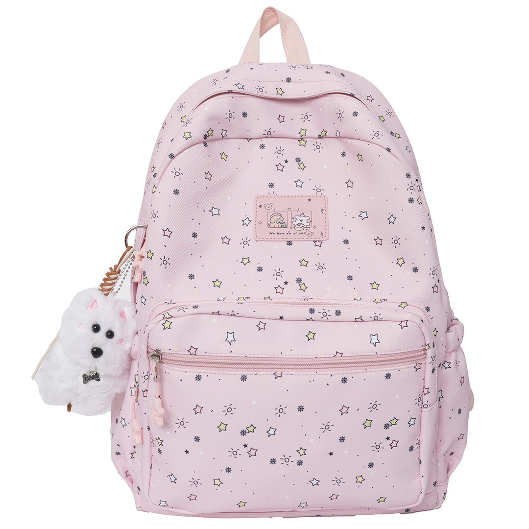 Fun Starry Print Backpack Stornfield