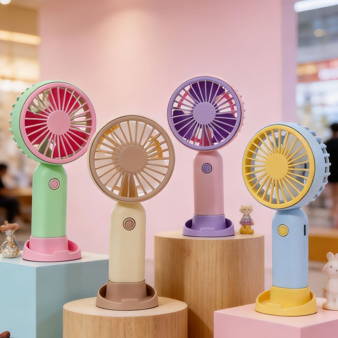 Women Portable USB Hand Fan with Flexibility Stornfield